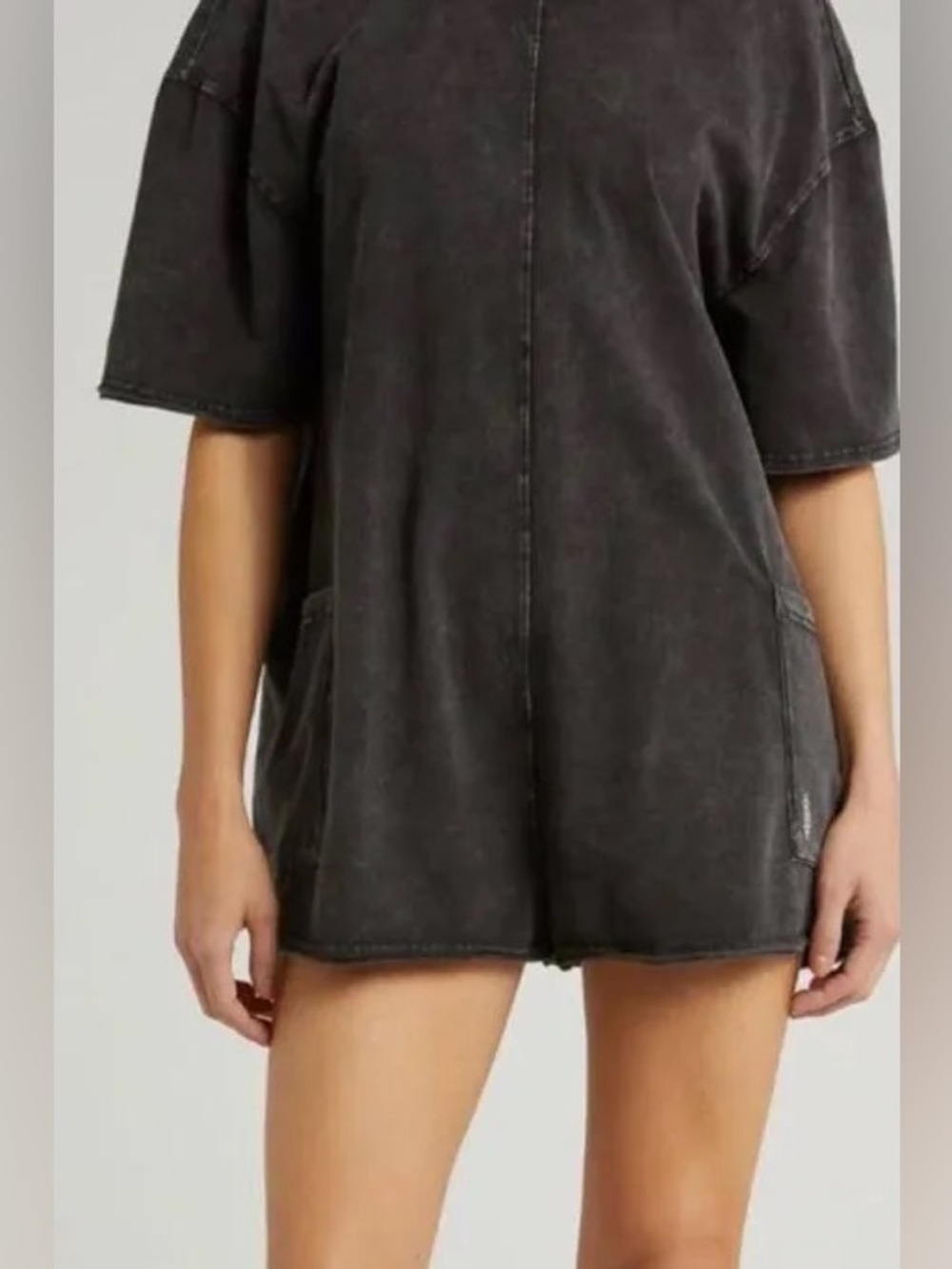 Free people hot shot tee romper